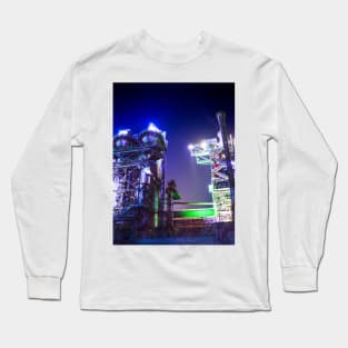 Industrial HDR photography - Steel Plant 2 Long Sleeve T-Shirt